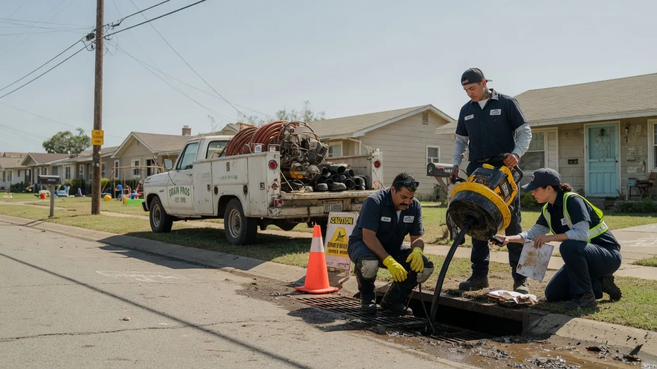 Drain Cleaning in Lumberville, PA near me